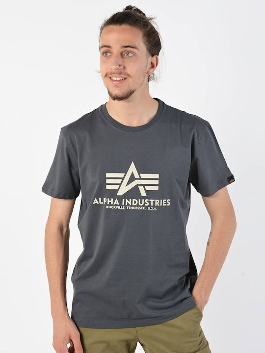Alpha Industries Basic T-shirt Γκρι