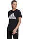 Adidas Essentials Boyfriend Γυναικείο Αθλητικό T-shirt Μαύρο