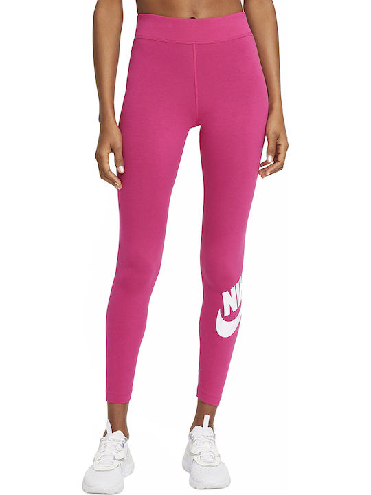 Nike Essential Γυναικείο Μακρύ Κολάν Φούξια
