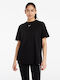 Nike Essential Athletic Oversized Women's T-Shirt Black