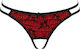 Passion Rubi Thong Женски Секси Прашка Red