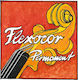 Pirastro Single Synthetic Core String for Violin 4/4 Flexocor-Permanent 4/4 D (Re) Ball End