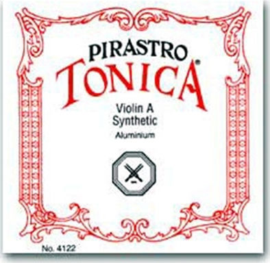 Pirastro Set of Synthetic Core Strings for Violin 4/4 Tonica 4/4 E-Ball Mittel Envelope Set