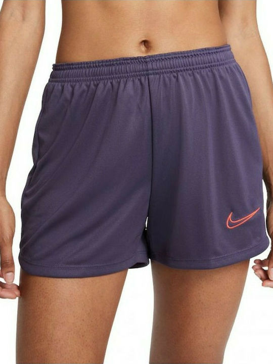 Nike Dri-Fit Academy Αθλητικό Γυναικείο Σορτς Μωβ