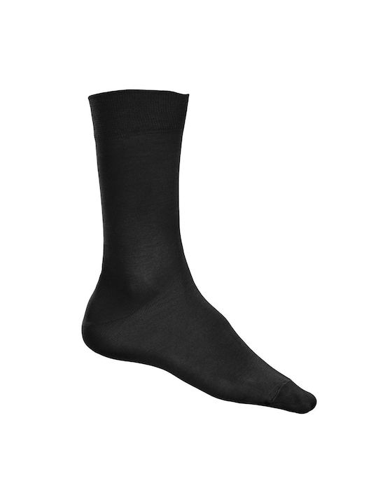 Lord Herren-Bambus-Socke, elastisch, schwarz