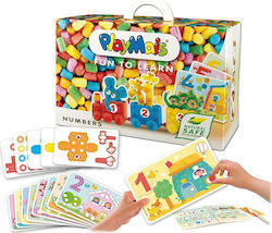 Playmais Kinderhandwerk Κάρτες με Αριθμούς für Kinder 3++ Jahre