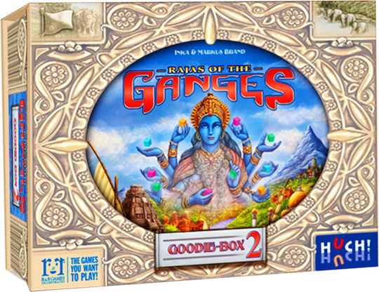 Разширение на играта Rajas Ganges Goodie Box 2 за 2-4 играчи 12+ години (EN) Huch