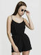 Women's Black One-piece Shorts