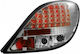 Dectane Taillights for Peugeot 207 06-05/09 2pcs