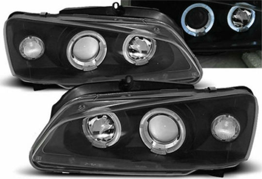 Tuning-Tec Front Lights Angel Eyes for Peugeot 106 1996-2003 2pcs