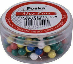 Foska Set of 100 Pins 5mm 517-100