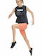 Training Women's Bike Leggings High Waist Papaya