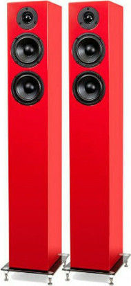 Pro-Ject Audio Speaker Box 10 Комплект Hi-Fi Подови Тонколони 150W 2 Пътни Ш14xД19xВ92см. Червени