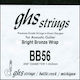 GHS Strings Bright Μονή Χορδή Bronze Ακουστικής Κιθάρας 56"