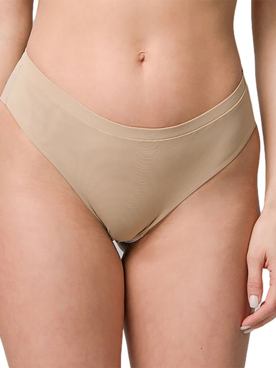 Women's Brazil Seamless Beige