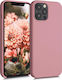KWmobile Matte Liquid Back Cover Σιλικόνης Ροζ ...