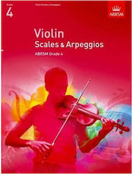 ABRSM Violin Scales & Arpeggios pentru Vioară Clasa a 4-a