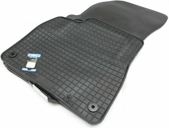 Petex Set of Front and Rear Mats 4pcs for Audi Q7 2014 Black