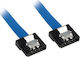 Akasa Proslim 7-Pin SATA III - 7-Pin SATA III 0,5cm Blau Festplattenkabel