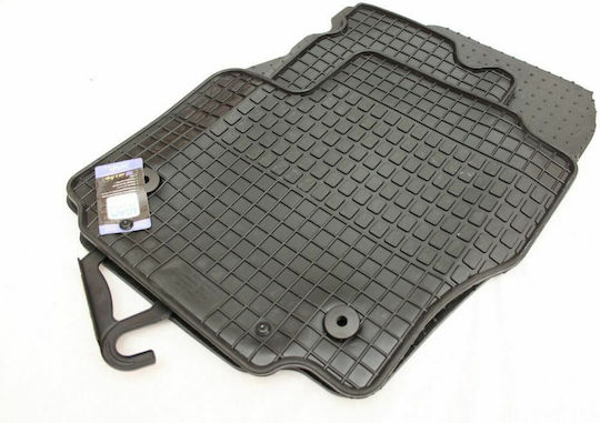 Petex Set of Front and Rear Mats 4pcs for Ford Galaxy 2006 Black