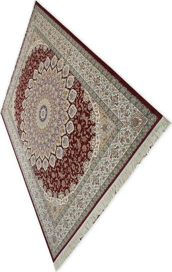 Bekas Carpets Da Vincie Bedroom Rugs Set Red Beige 3pcs