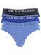 Herren Slip Mehrfarbig 3er Pack