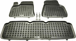 Rezaw Plast Auto Fußmatten Satz Vorder- und Rückseite 3 Stück Tesla Modell S 2012 Schwarze Rezaw Plast Auto Fußmatten Satz Vorder- und Rückseite 3 Stück Tesla Modell S 2012 Schwarze