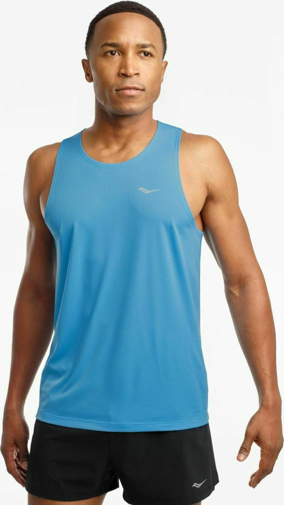 blue nike singlet