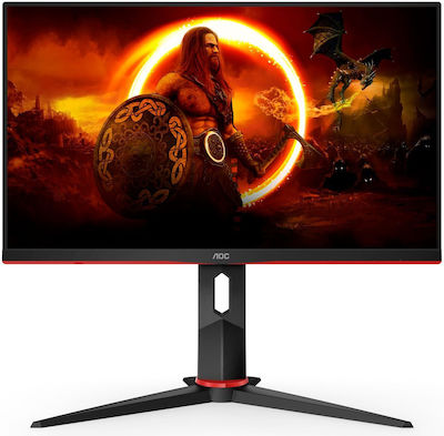 AOC 24G2ZU/BK TN Monitor de jocuri 23.8" FHD 1920x1080 240Hz cu Timp de Răspuns 0.5ms GTG