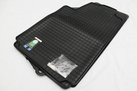 Petex Set of Front and Rear Mats 4pcs for Audi A2 2000-2005 Black