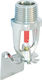 Mobiak Fire Sprinkler 1/2" 68°C Wall-mounted 12bar