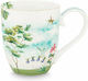 PiP Studio XL Jolie Heron Κούπα από Πορσελάνη Πολύχρωμη 450ml