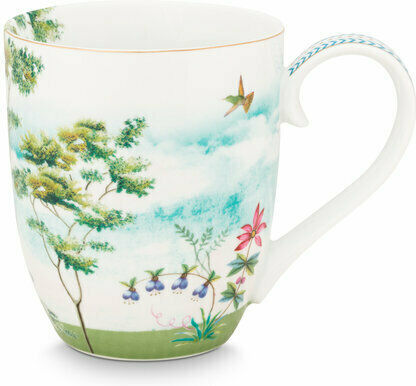 PiP Studio XL Jolie Heron Κούπα από Πορσελάνη Πολύχρωμη 450ml PiP Studio XL Jolie Heron Κούπα από Πορσελάνη Πολύχρωμη 450ml