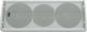 Citronic CX-1608 CX-1608W 170.357UK Ζεύγος Παθητικών Ηχείων PA 160W με Woofer 6.5" 54.1x21.1x19.4εκ. σε Λευκό Χρώμα