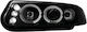 Dectane Μπροστινό Φανάρι Angel Eyes για Rover 200 Rover 200 1995-2000