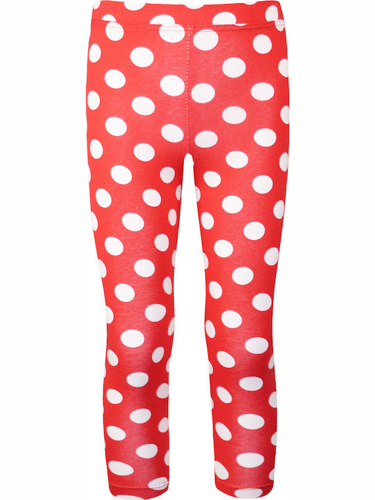 Kids Legging Long Red