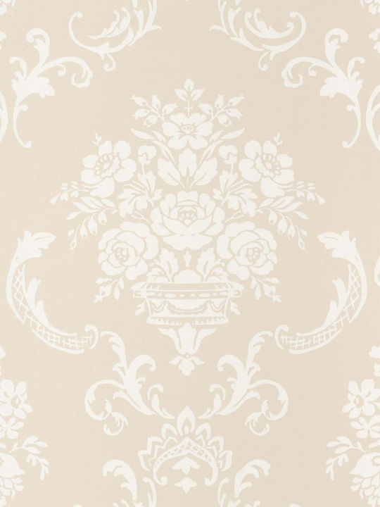 Wallpaper Fabric Beige L1000xW53cm