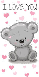 Dimcol Teddy Bear Γκρι