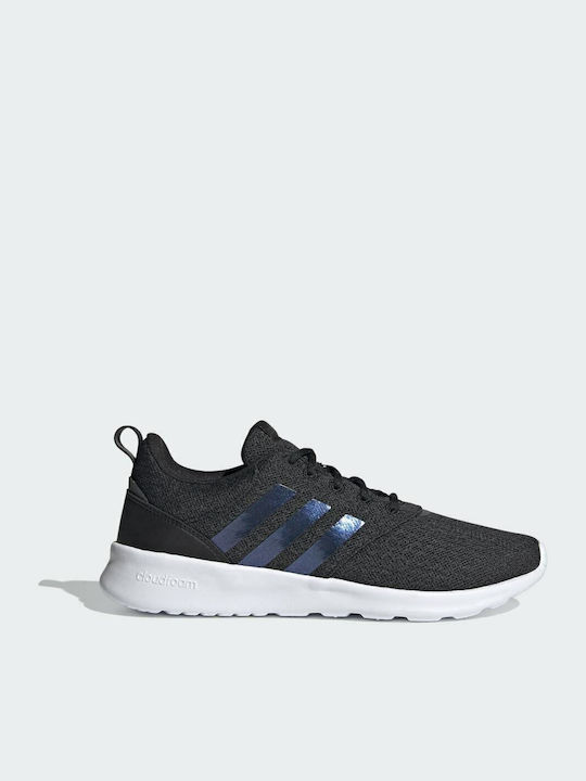 Adidas QT Racer 2.0 Γυναικεία Αθλητικά Παπούτσια Running Core Black / Iridescent / Grey Six