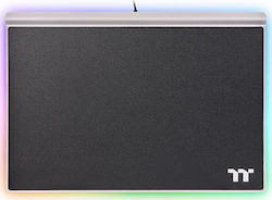 Thermaltake Argent MP1 Gaming Mouse Pad Medium 359mm με RGB Φωτισμό Μαύρο