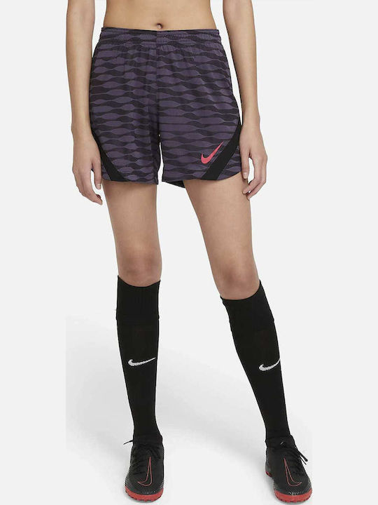 Nike Strike Women's Sporty Shorts Dri-Fit Purple