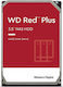 Western Digital Red Plus 10TB HDD Hard Drive 3.5" SATA III 7200rpm with 256MB Cache for NAS