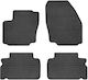 Frogum Set of Front and Rear Mats 4pcs for Ford Galaxy 2006 Black