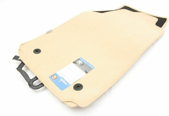 Petex Set of Front and Rear Mats 4pcs for Audi A2 2000-2005 Beige