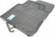 Petex Set of Front and Rear Mats 4pcs Tray Type for Volkswagen Tiguan Allspace 2017 Black