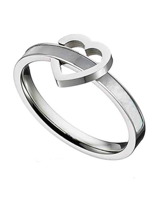 Women's Gold Plated Steel Ring