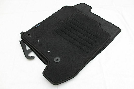 Petex Set of Front and Rear Mats 4pcs for Citroen C3 Picasso 2009+ Black