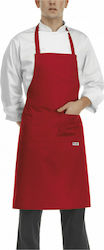 Egochef Ποδιά Chefkoch Ganzkörper Rot Egochef Ποδιά Chefkoch Ganzkörper Rot
