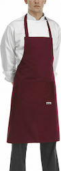 Egochef Apron Full Body Burgundy Egochef Apron Full Body Burgundy
