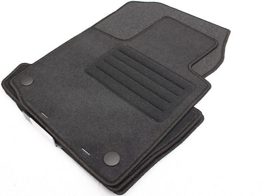 Petex Set of Front and Rear Mats 4pcs for Renault Twingo 2007-2014 Black
